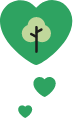 hearts in a tree 