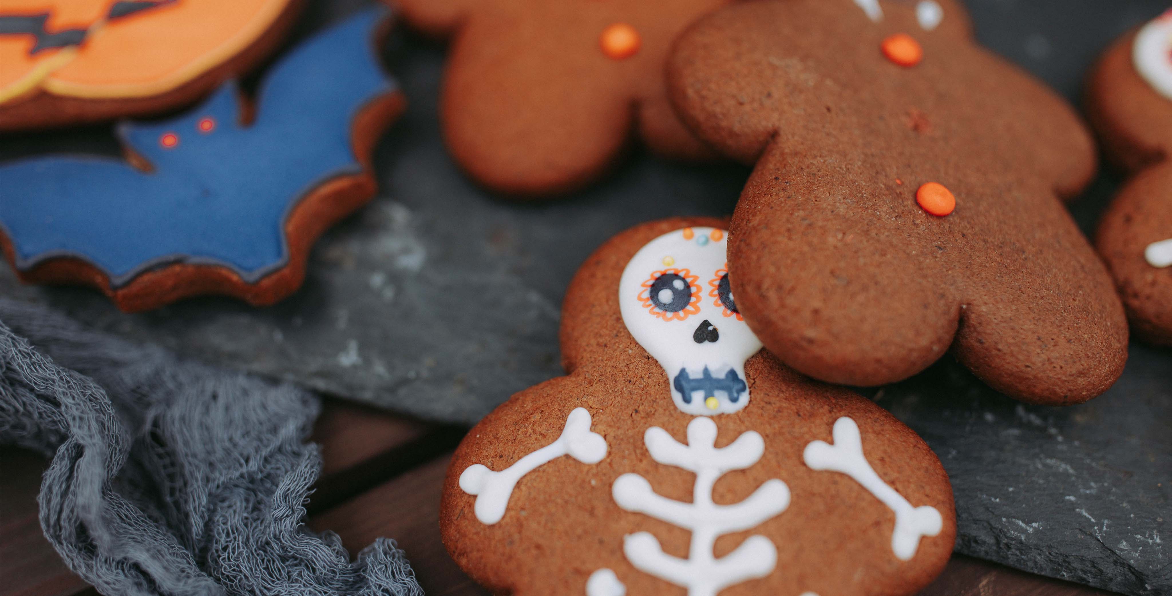 gingerbread halloween cookies